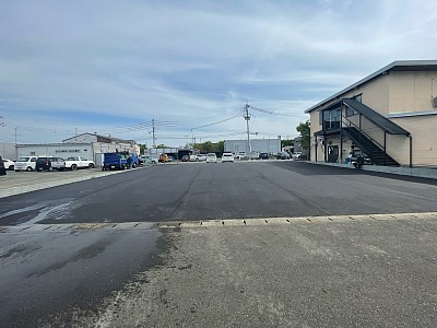 駐車場アスファルト工事などその他外構工事もしてます！